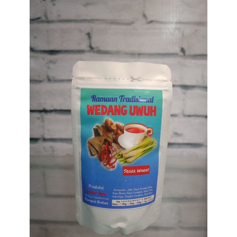 

wedang uwuh serbuk ramuan tradisional 100 gram dan 250 gram.