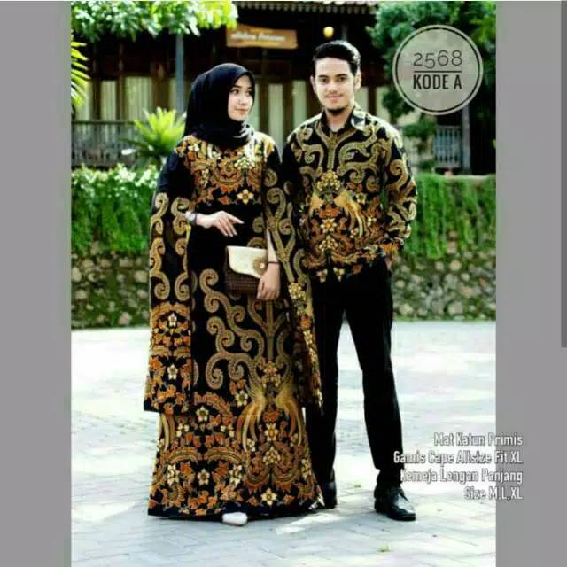 Batik Couple Maxy Cape D2568 Cape Baru Gembul