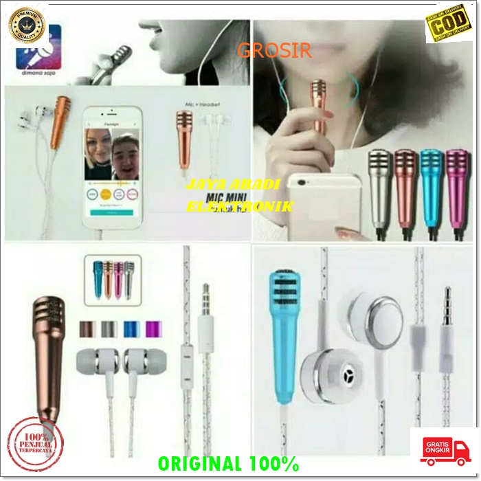 J192 ORIGINAL HEADSET MIC MIK KARAOKE HP JACK 3.5MM HANDSFREE STEREO DOBEL BASS SUPER EARPOD GALAXY HEADSET HANDSFREE HEADPHONE EARPHONE VOKAL AUDIO SOUND EARPOD MEGABAS JERNIH MUSIK TELPON KARAOKE DAN SMULE BISA KE SEGALA JENIS HANDPHONE TAB PC LAPTOP