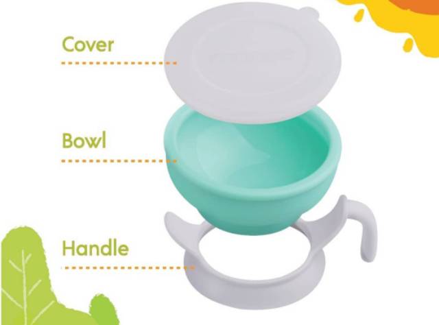 Monee baby silicone bowl mangkok MPASI silicon premium