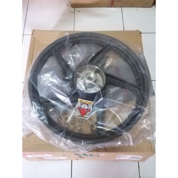 velg pelg veleg velek pelek racing belakang CAKRAM DOUBLE DISC DD honda SUPRA X 125 2006-2013 BATMAN