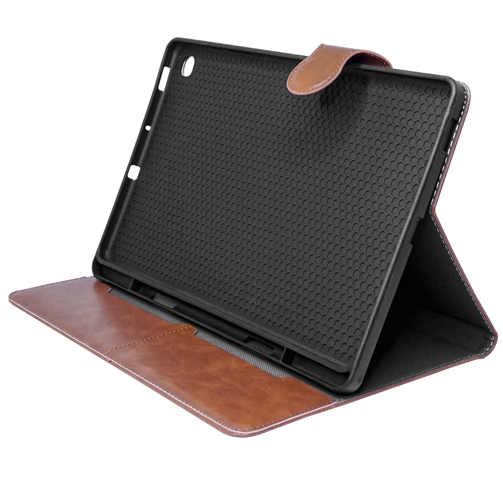 CaseSeller - Samsung TAb T110 Book Cover / Flip Cover / Flip Case Kulit Leather FS Bluemoon