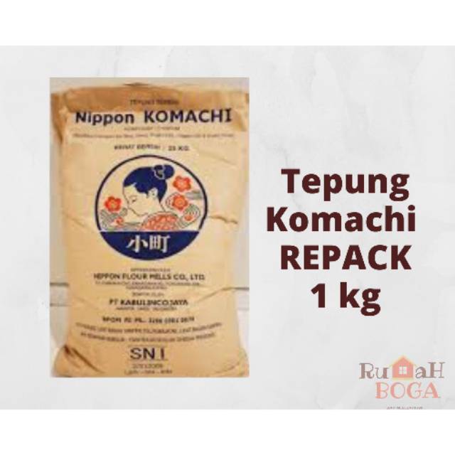 Tepung Terigu Premix Donat Komachi Komaci Wheat Flour 1 kg 1kg Makanan Bahan Pokok Protein Tinggi