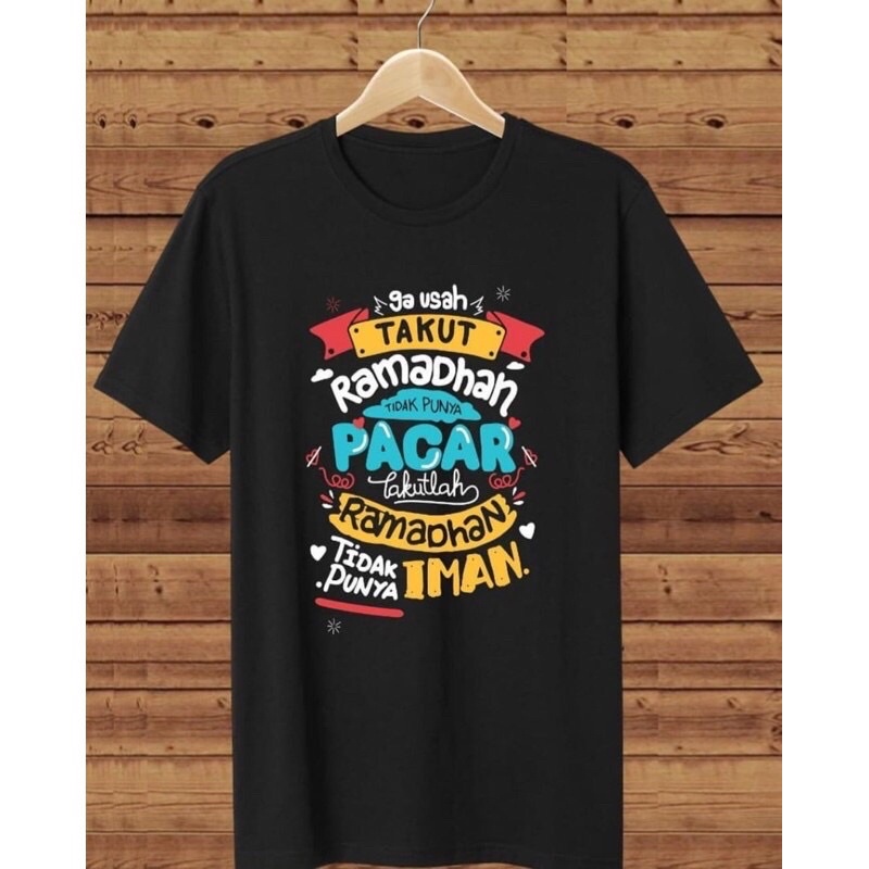BAJU KAOS T SHIRT ATASAN DISTRO DAKWAH ALZARA ISLAMI ISLAM PRIA WANITA AHAD MURAH WARNA HITAM KEREN