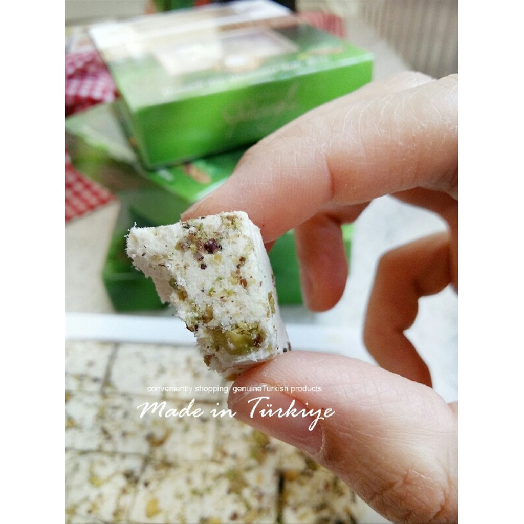 

HELVA halva halawa rasa kacang pistachio asli Turki Turkish delights Best Quality