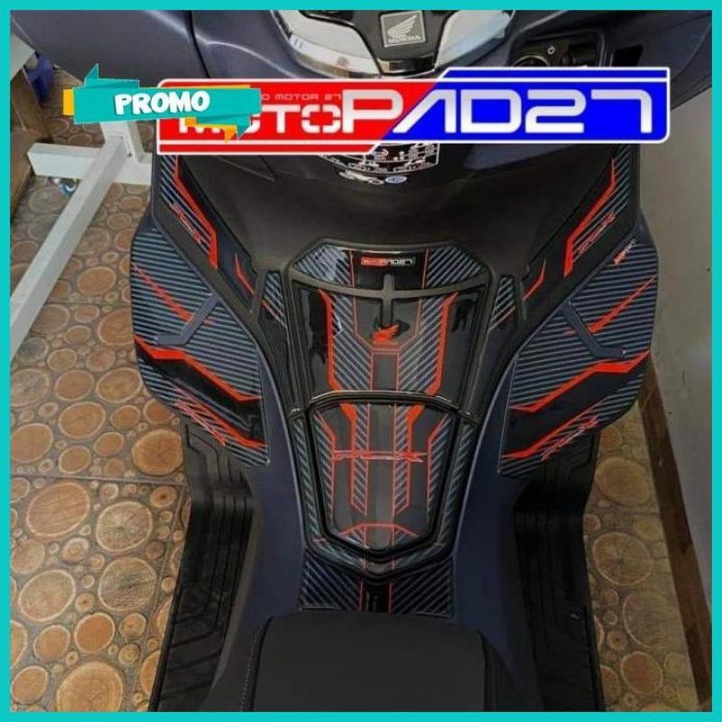 Tankpad Deckpad Resin timbul Full set Honda all New Pcx 160 Premium