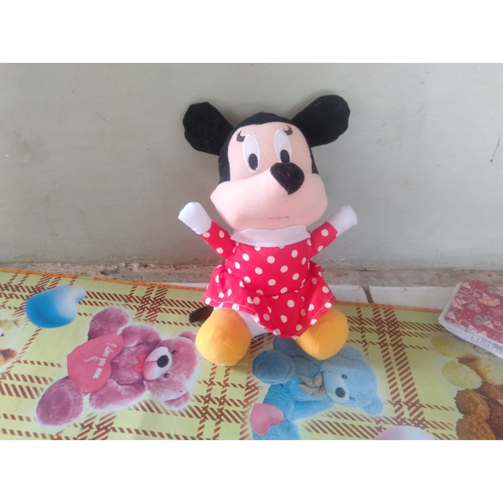 BONEKA MICKEY/MINNIE MOUSE BERANAK 5 MURAH