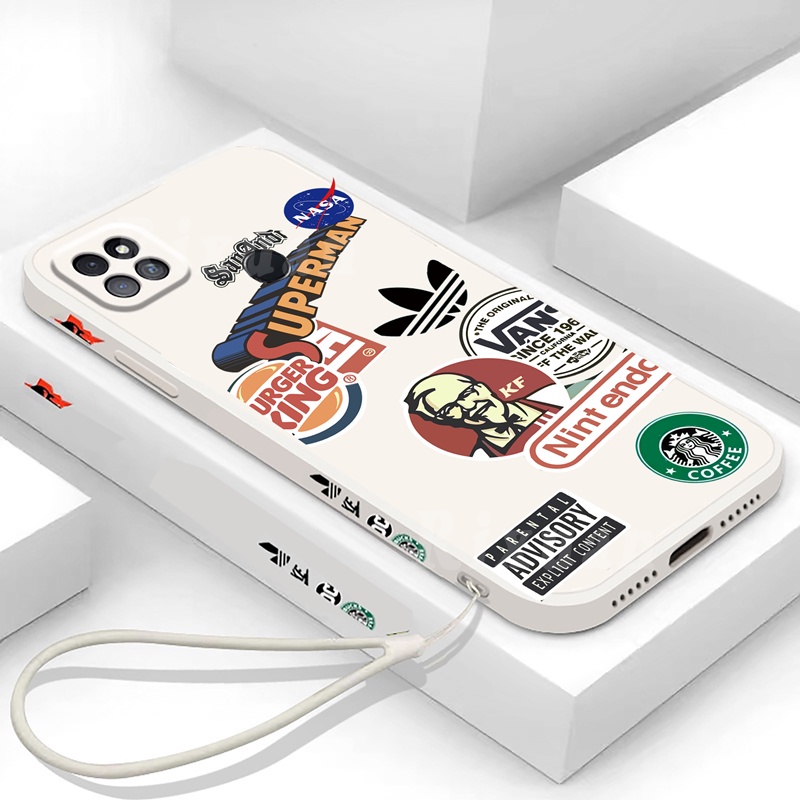 Soft Case TPU Motif Graffiti Untuk Samsung A03 A13 A03S A23 A02S A21S A12 A10 A20 A30 A50 A30S A52 A52S A20S A50S A11 M12