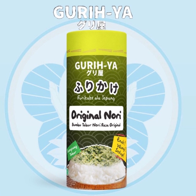 

Gurih-Ya Original Nori Seaweed 45gr Bumbu Tabur Nori Abon Seaweed Ori