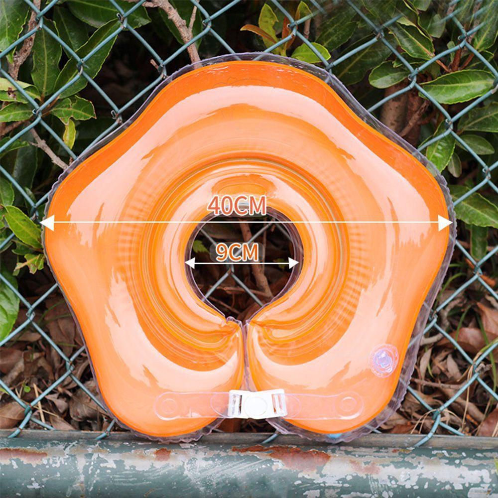 NEEDWAY Renang Aksesoris Bayi Tabung Mandi Pelampung Lingkaran Newborn Balita Leher Pelampung Renang Ring