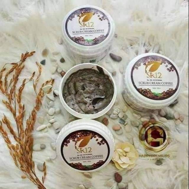 PENCERAH KULIT/PERONTOK LIPATAN HITAM PADA PAHA DAN LEHER /SCRAB CREAM COFFE SR12