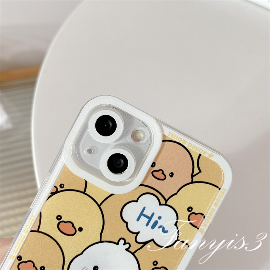 Samsung A14 A34 A54 M14 A04 A04s M23 A03 A13 A23 A33 A53 A73 A03s A02 A12 A22 A52 A72 A32 A51 A71 A50 A50s A30s A30 A20 A21s A31 A11 M53 M33 Soft Case TPU Motif Kartun Bebek Untuk