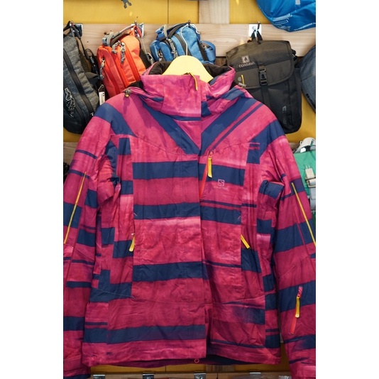 Salomon Jacket Original 31 jaket gunung outdoor trecking waterproof windproof summit attack ride rid