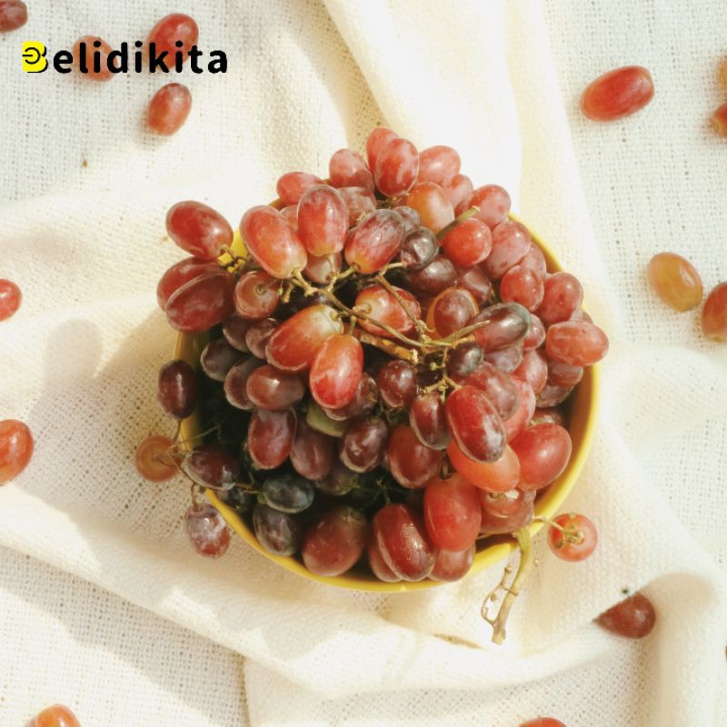 

Anggur Crimson Seedless | Anggur Merah Tanpa Biji