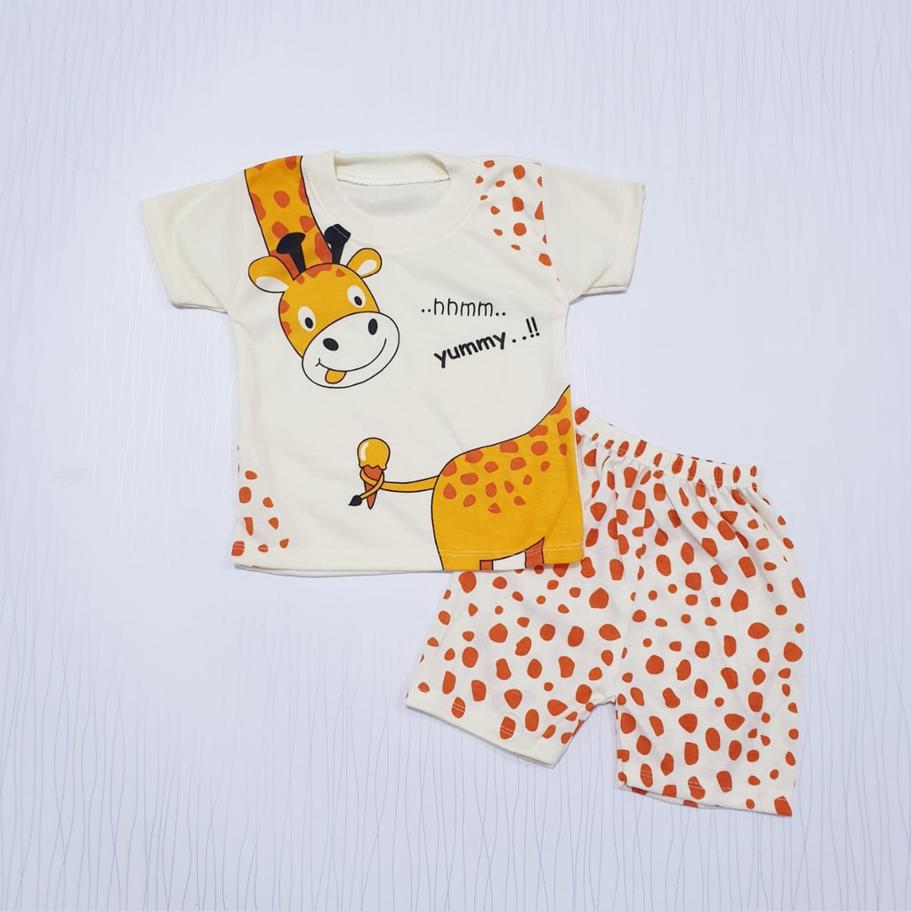 baju baby gracia / setelan pakaian anak laki-laki usia &lt; 1 tahun / baju bayi cowo baby boy