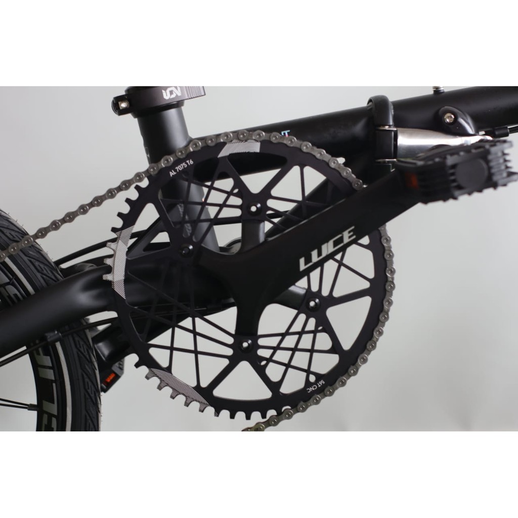 Sepeda Lipat Element Troy X9 Speed Sensah Frame Chromolly Resmi Garansi Original SNI COD-3