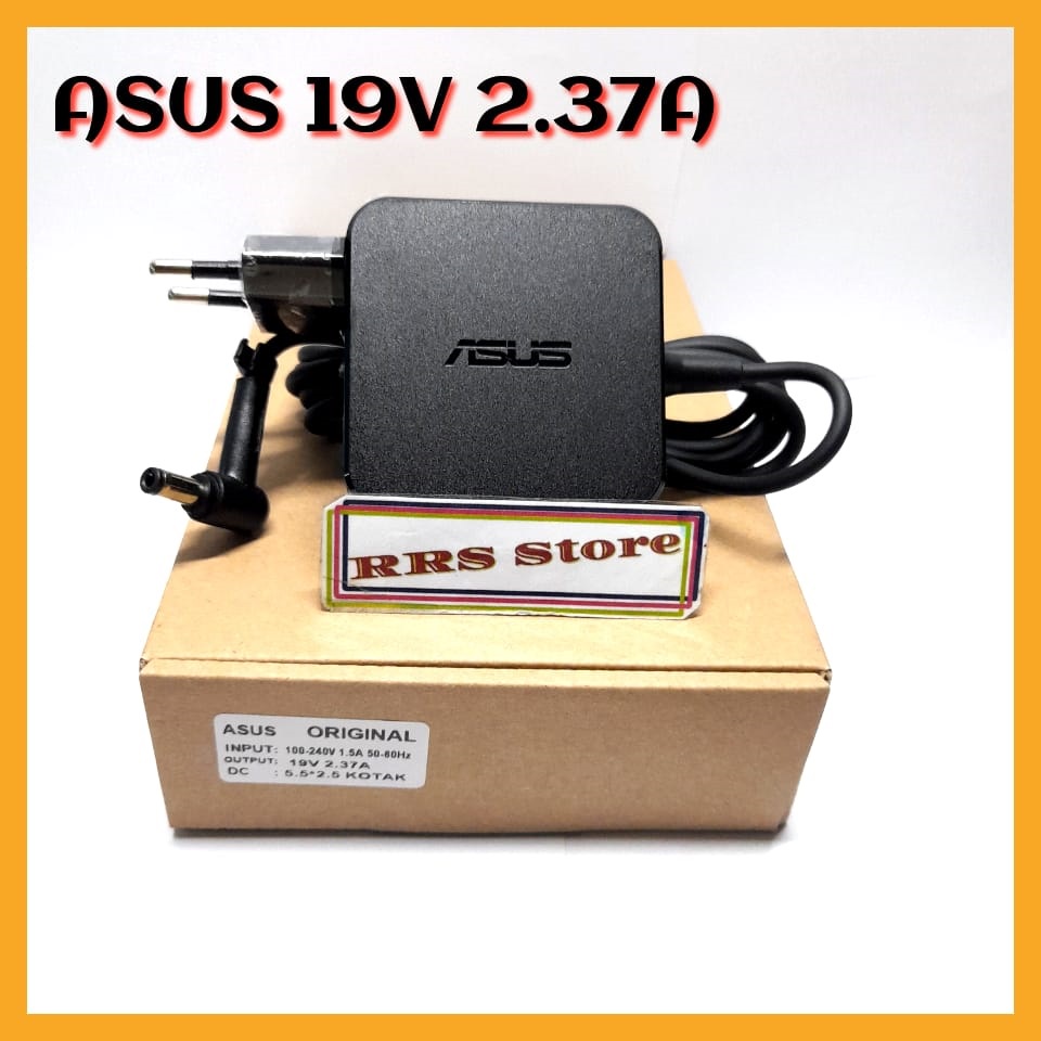 ADAPTOR CHARGER ASUS LAPTOP 19V 2.37A 5.5*2.5MM series  X452E x445L x450L x451C x551c x551m X750LA Q501 D550CA PA3743U-1ACA, PA3822U-1ACA, AD883220 010KLF, AD883220 210ALF, AD883J20 010KLF,