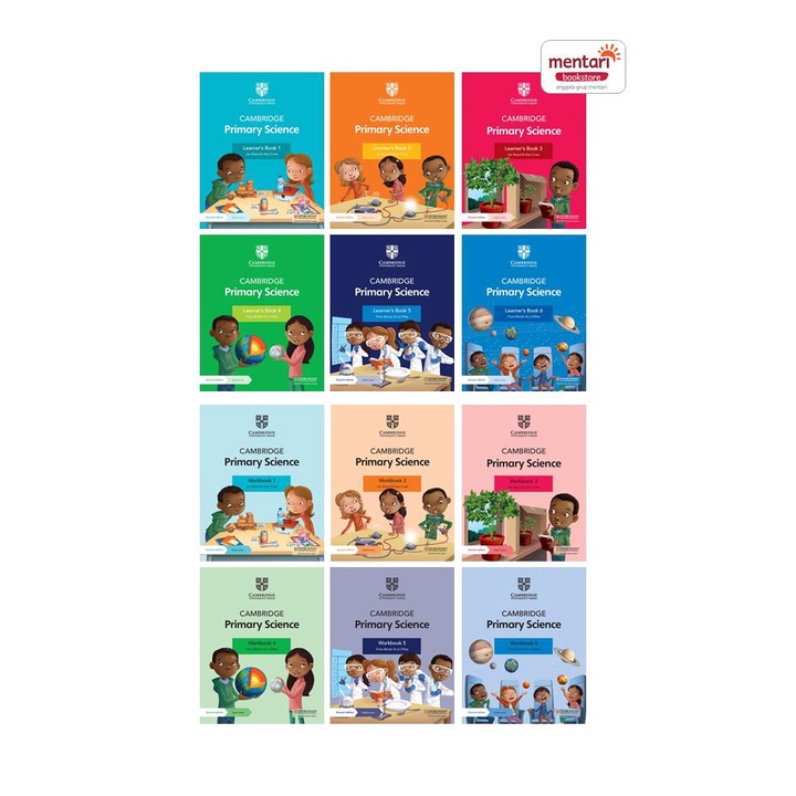 

Cambridge Primary Science w/ Digital (1Y) (2Ed) | Buku Pelajaran Sains SD