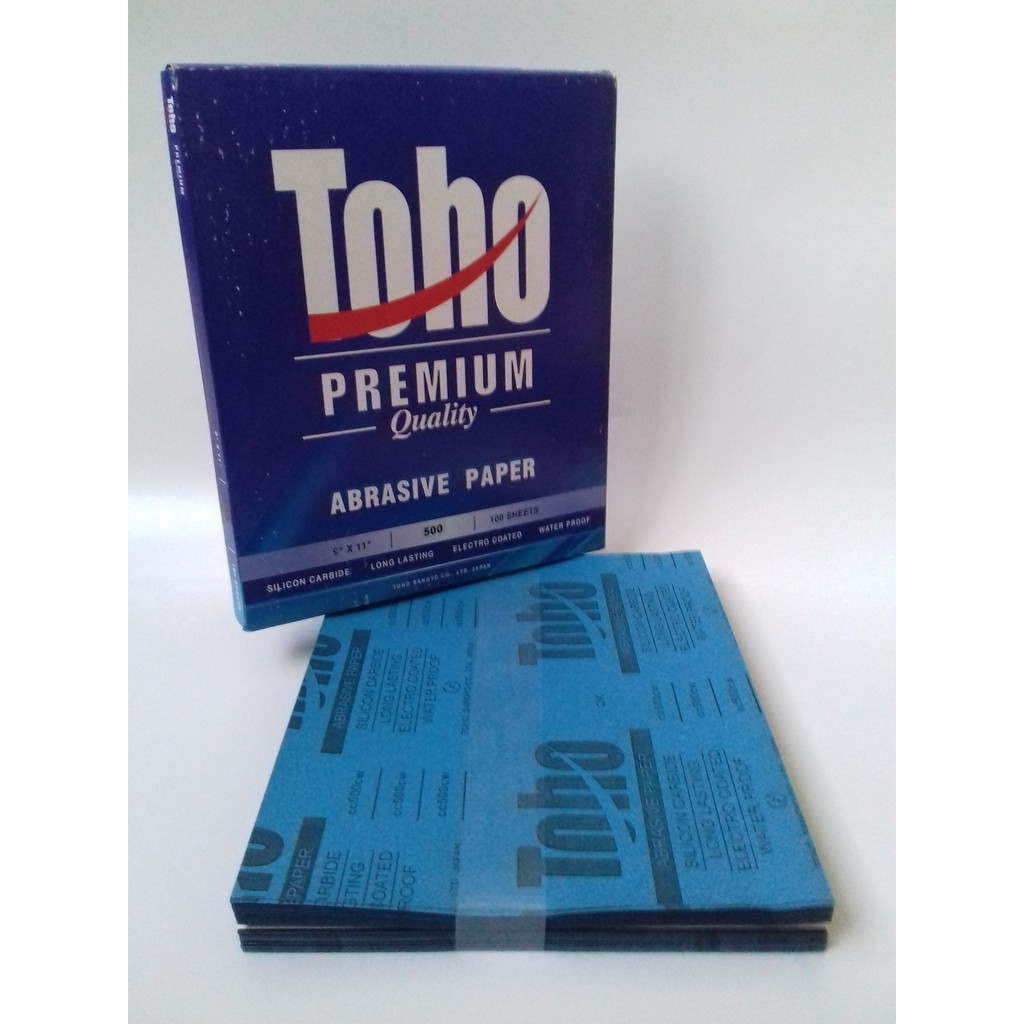 AMPLAS TOHO PREMIUM GRIT 60-1500 AMPLAS LEMBARAN PERSEGI PANJANG