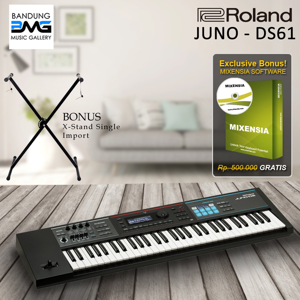 Roland Juno DS61 Synthesizer Digital Piano / JunoDS 61 / DS 61