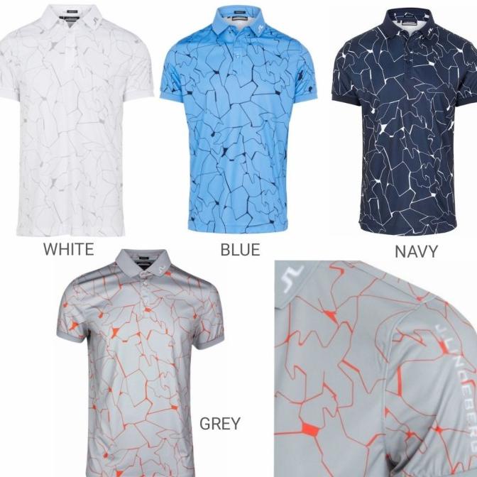 Kaos Polo shirt pria j.LIndeberg/pria pxg sport golf HQi