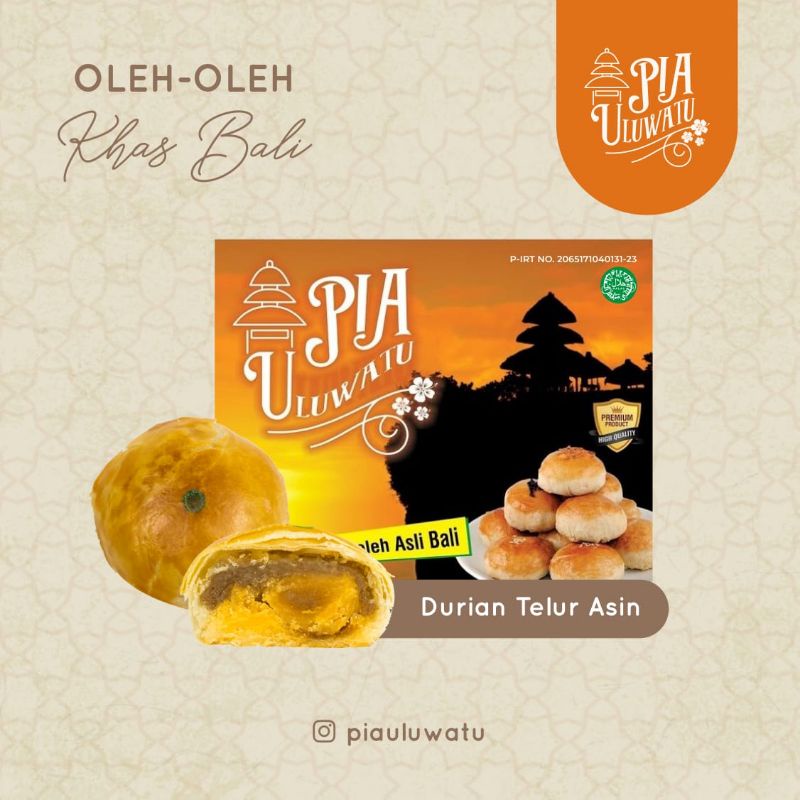 

Pia Uluwatu Durian Telur Asin