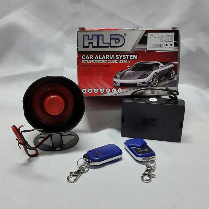 ALARM MOBIL HLD-6007 -CAR ALARM SYSTEM