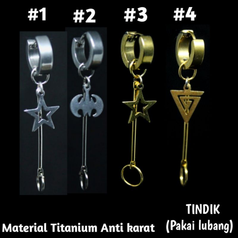 ANTING TINDIK TITANIUM MODEL PRIA KOREA