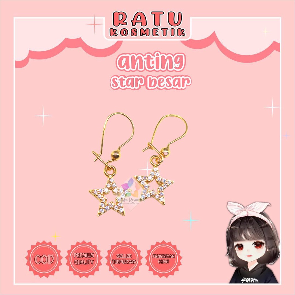 ❤ RATU ❤ Anting Xuping Fashion Korea Wanita Dewasa