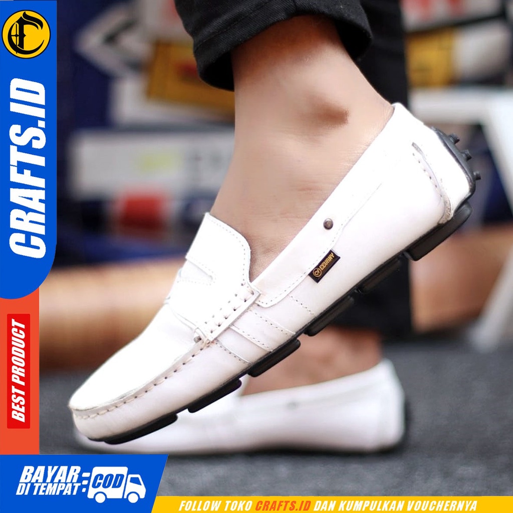 CRAFTS Vahala - Sepatu Formal Pria Pantofel Kulit Asli