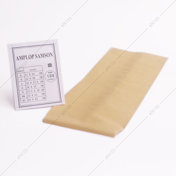 

Unik Amplop Coklat - Samson Guanaco B Super Kabinet isi 100 Buah Special
