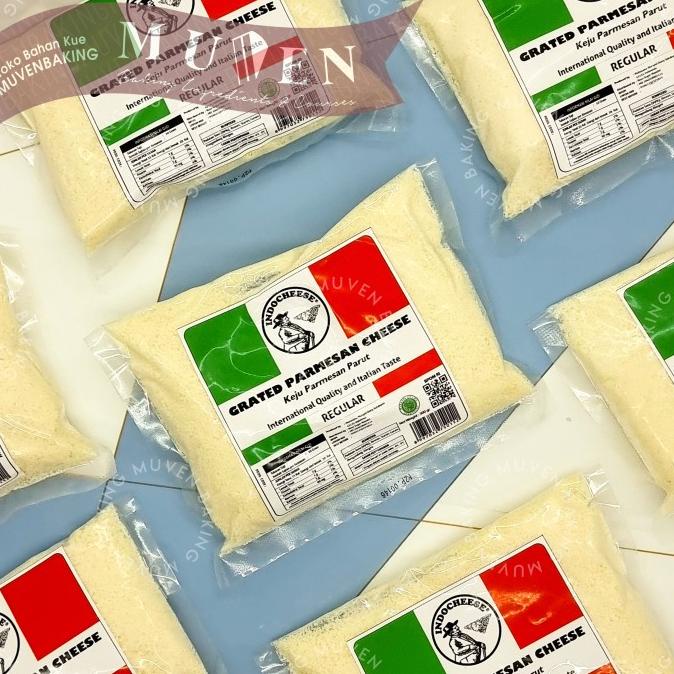 

(BISA COD) KEJU PARMESAN INDOCHEESE 300 GR / ITALIAN GRATED PARMESAN CHEESE DISKON Kode 163