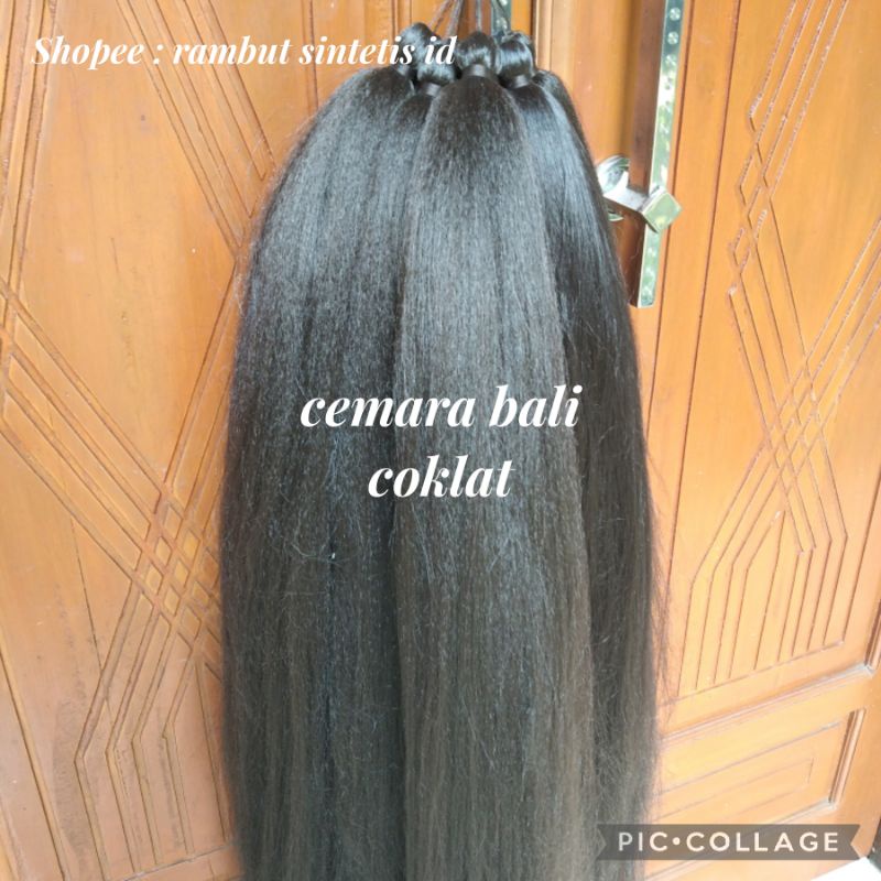 Cemara bali / rambut cemara bali halus dan tebal panjang 85-90cm