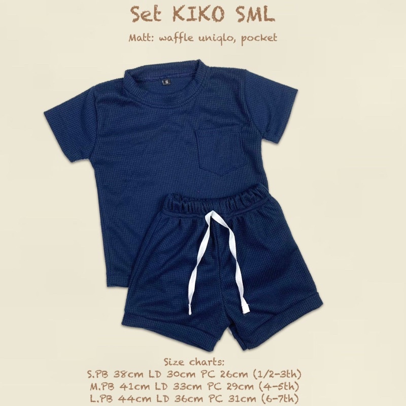 Setelan Anak Kiko Unisex Original Pineapple Kaos Anak Super Premium Terlaris Termurah Best Seller