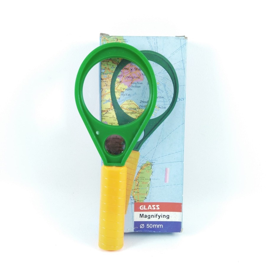 Kaca Pembesar 2 Lensa Magnifying Glass 50mm