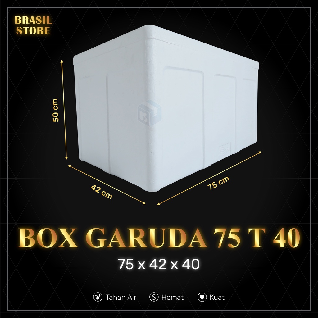 Jual Box Styrofoam GARUDA 75 Tinggi 40cm Indonesia