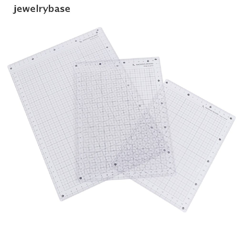 (jewelrybase) Papan Tulis Transparan Bahan PVC Ukuran A4 / B5 / A5