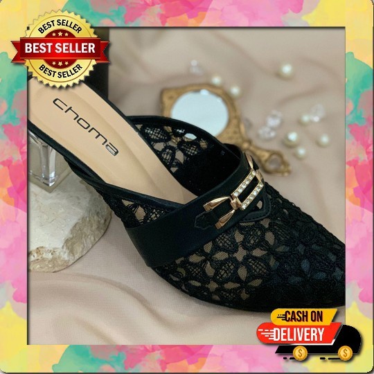 Sandal Haihils Wanita Terbaru 2022 Sendal Haihil Kekinian Import Hak T Choma Rena Sendal High Heels 