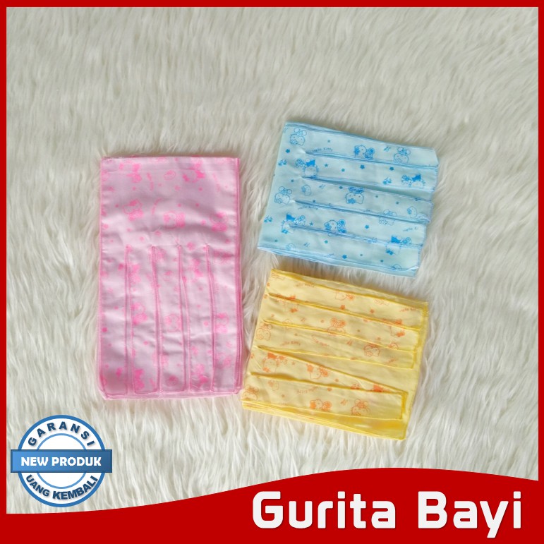 Gurita Bayi / Gurita Tali / Gerita Ikat Newborn Putih / Grito Motif