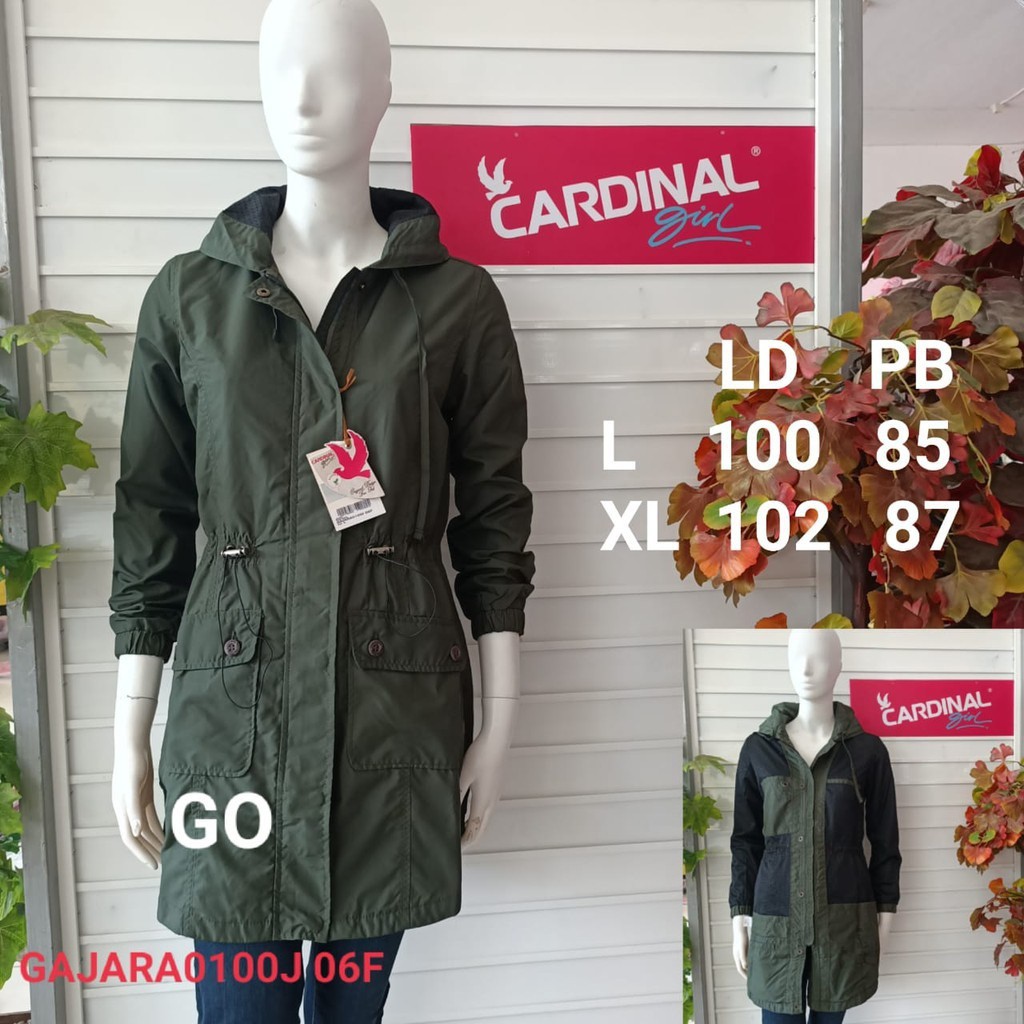 BB CARDINAL GIRL CF JAKET Parka Parasut Cewek Pakaian Wanita Jaket Original Bagus Brand