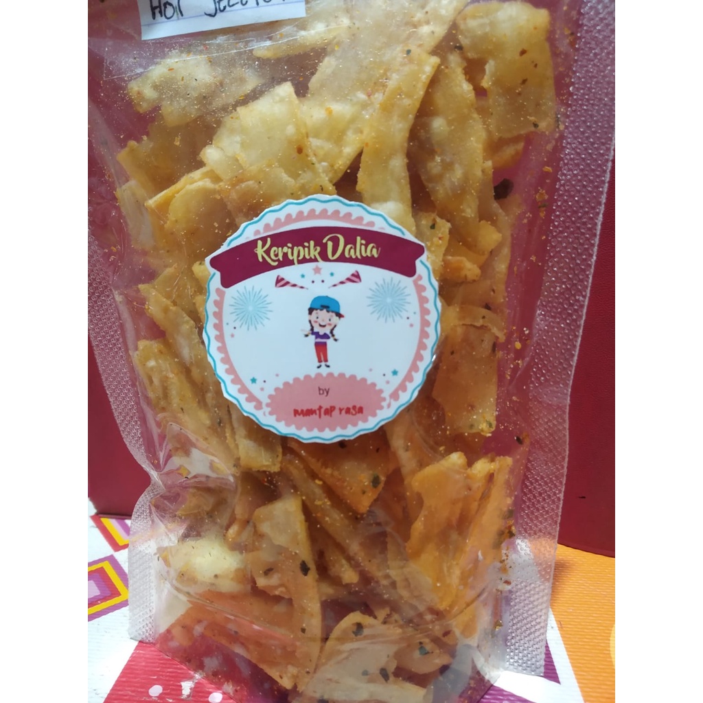 

Keripik Dalia Hot Jeletot Flavor