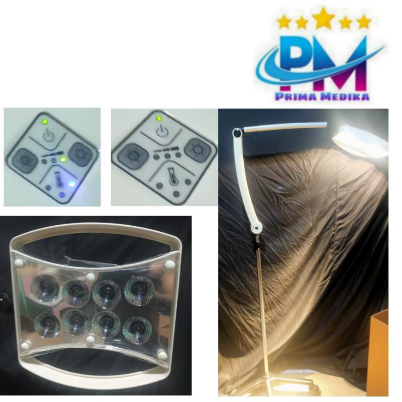 Lampu Operasi Luvis E100 Portable / Operating Lamp Mobile Halogen & LED