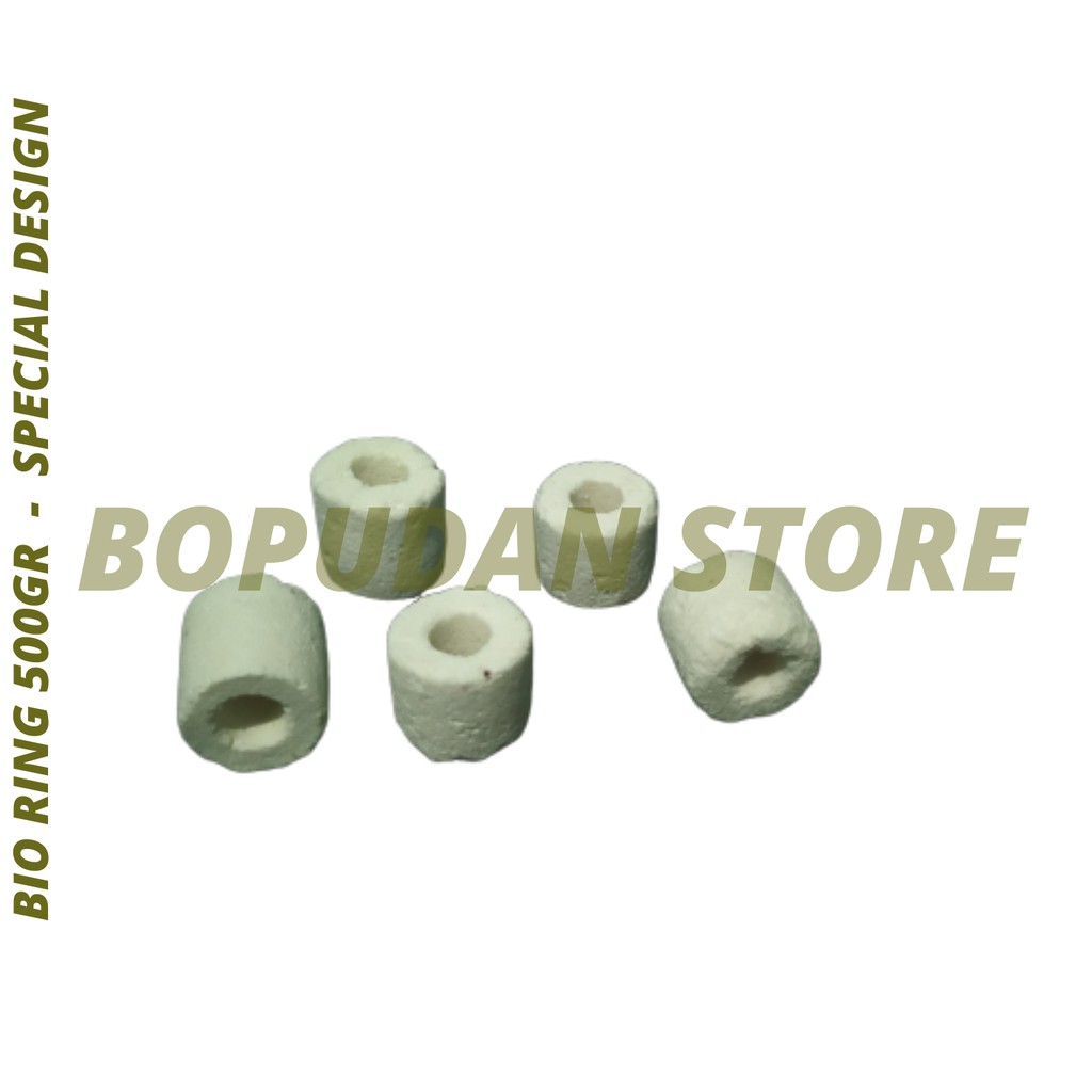Bioring Bio care Ceramic ring filter Aquarium aquascape Premium 1 pcs Penawaran Special-3