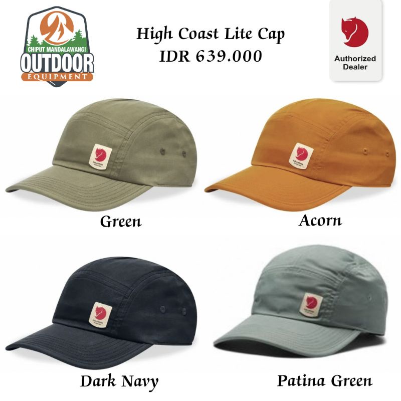 Topi Fjallraven High Coast Lite Cap