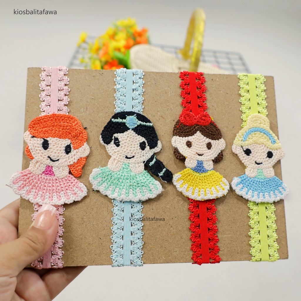 Bandana Cherysbelle Bayi Perempuan / Bando Baby New Born kualitas Import Murah Aksesoris Rambut Korean style Mainan BabyCinnamon