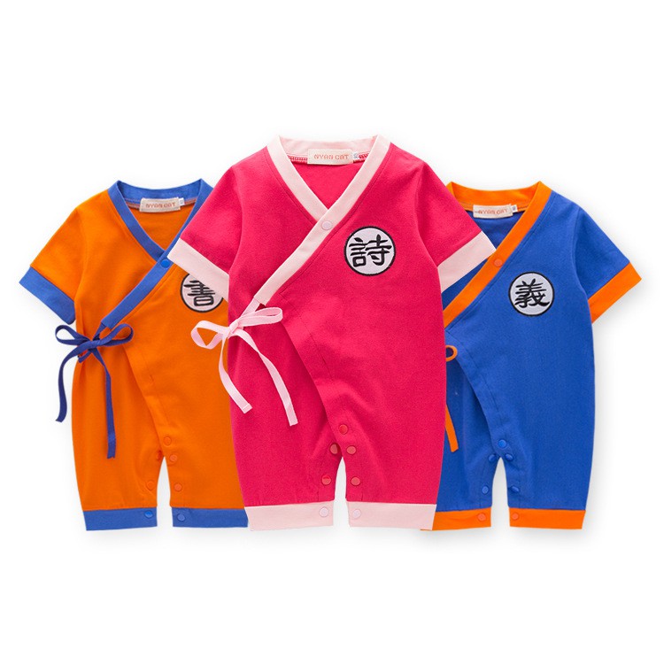 Baju kostum bayi BABY dragon ball Kimono baby romper baby jumper romper japan kimon