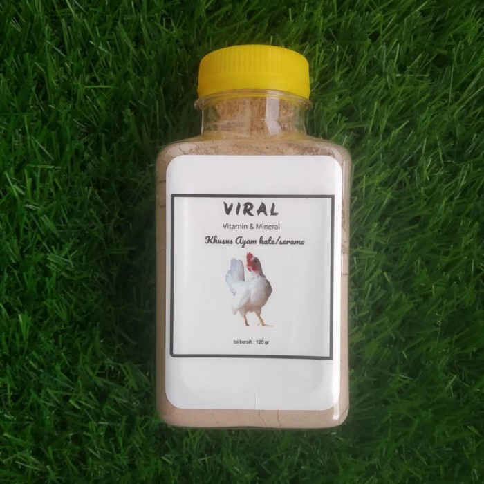 VIRAL/vitamin dan mineral untuk ayam kate & serama /vit super lengkap