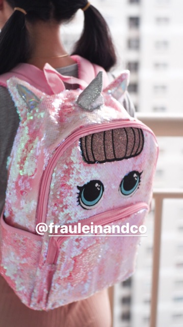 *FRAULEINCO* Ransel Korea Sequin Unicorn