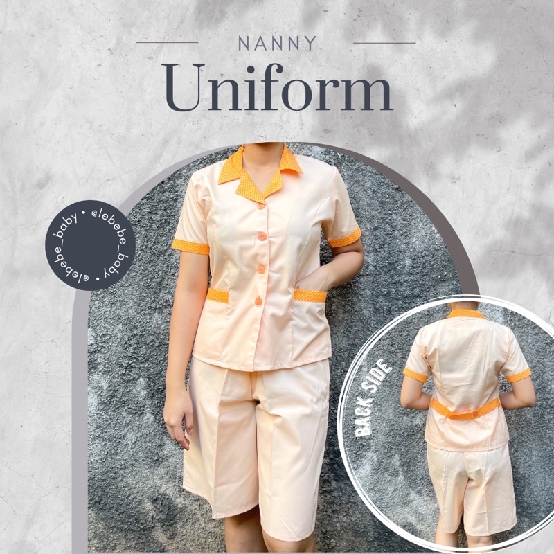 Baju Suster / Baju Baby Sitter / Seragam Suster / Nanny Uniform / Seragam Nanny / Seragam Baby Sitte