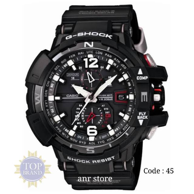 Tali Jam Casio G-Shock GW A1100 1A GW-A1100-1A GWA11001A